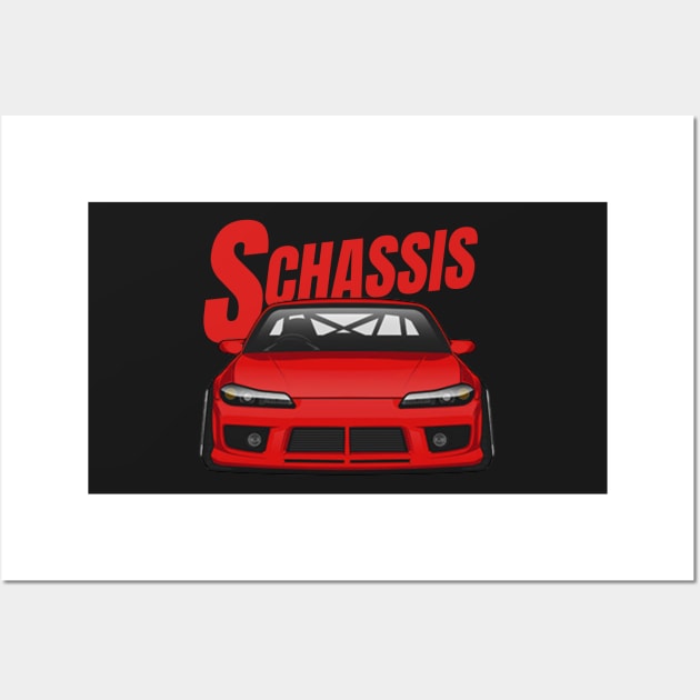 S chassis S15 Silvia Wall Art by MOTOSHIFT